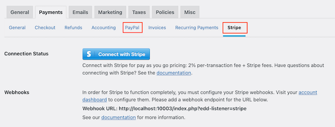 Stripe 支払いゲートウェイをストック フォト Web サイトに追加する Adding a Stripe payment gateway to a stock photo website