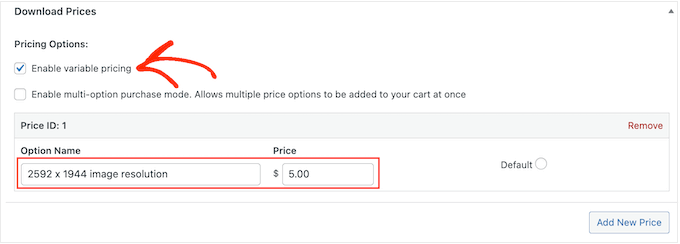 Easy Digital Downloads を使用して価格が変動する製品を作成する Creating a product with variable pricing using Easy Digital Downloads