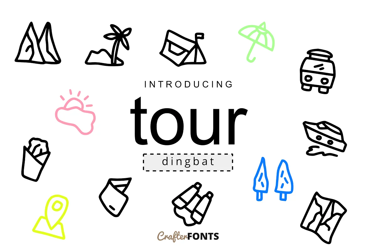 ทัวร์ Doodle Dingbat -