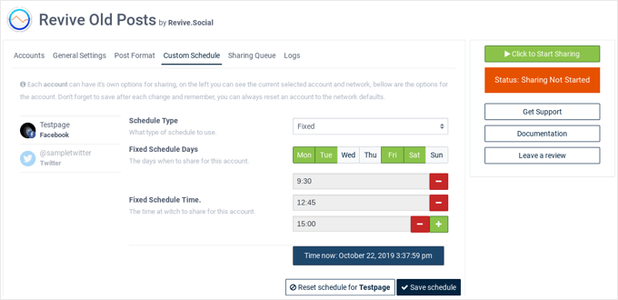 البرنامج المساعد Revive Old Posts The Revive Old Posts Plugin