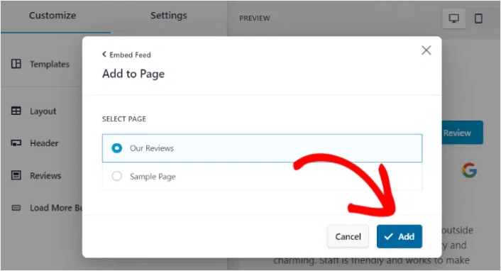 Adicionar widget do Tripadvisor à página