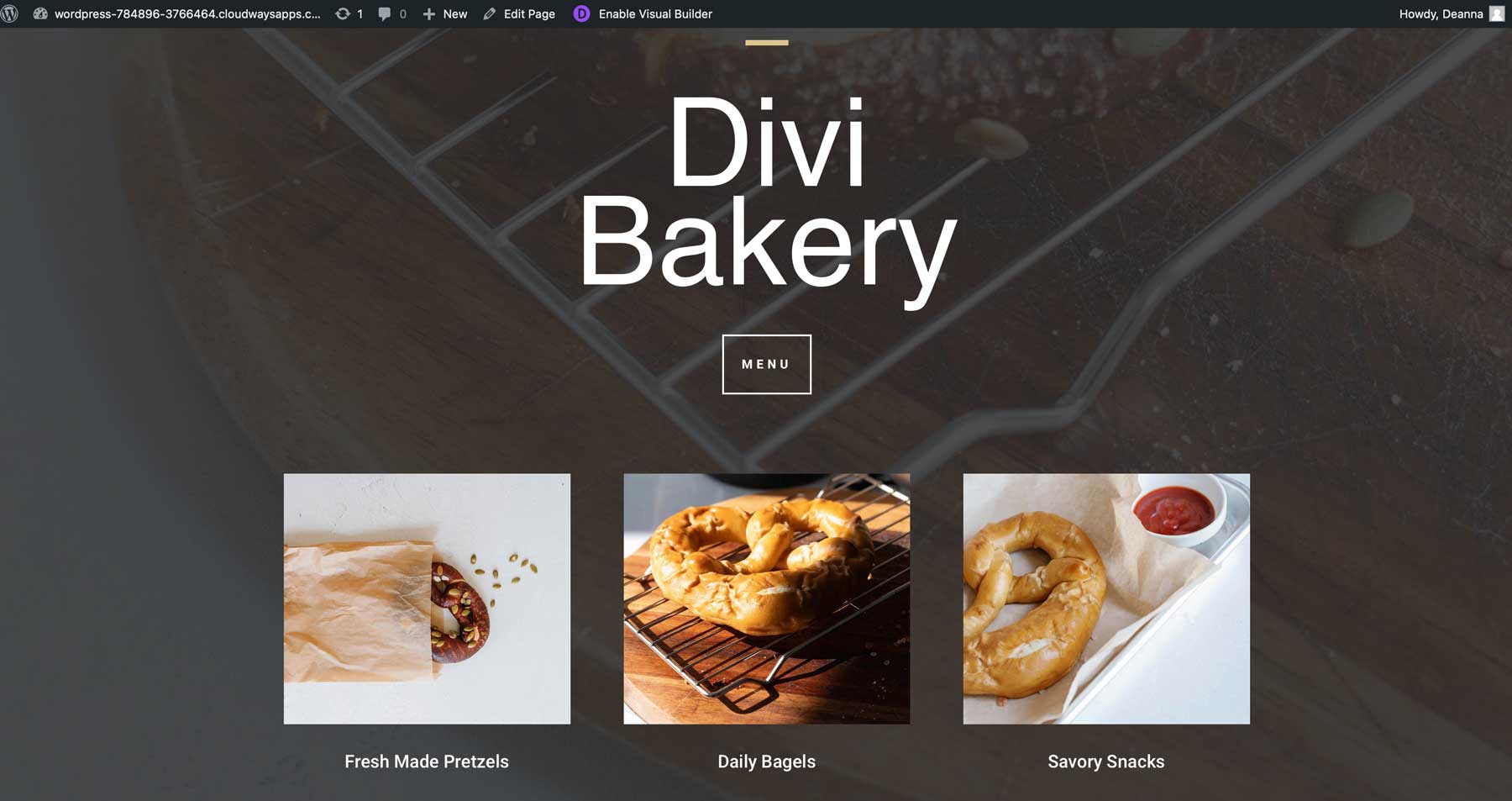 Habilitar Divi Visual Builder
