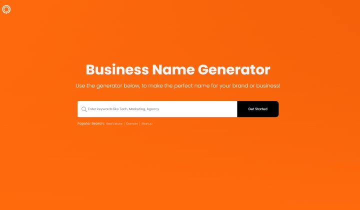 2023 年 13 个最佳企业名称生成器 AI 工具 1 Business Name Maker