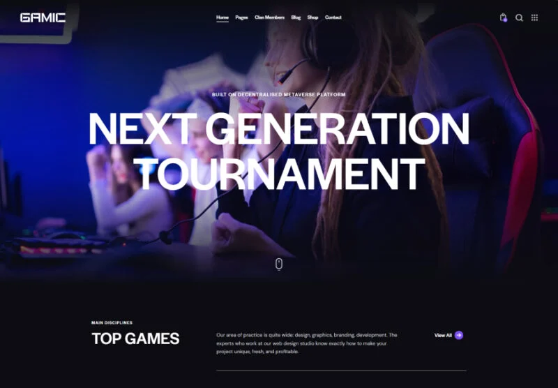 موضوع Gamic eSports