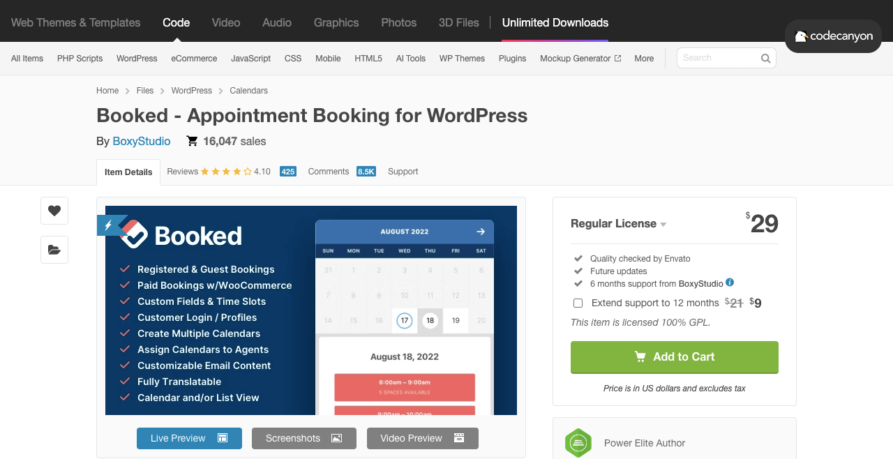 10+ beste Buchungs-Plugins für Elementor und WordPress 5 Booked Appointment Booking for WordPress