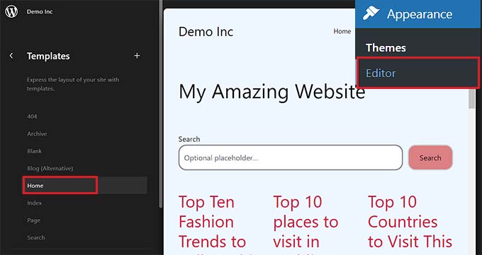 左側の列からパディングを追加するページを選択します Choose the page where you want to add padding from the left column