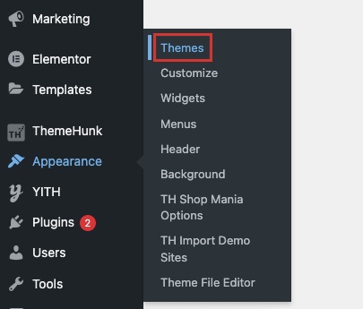 Cum să ștergeți teme din WordPress în pași simpli 2023 1 appearence themes 12