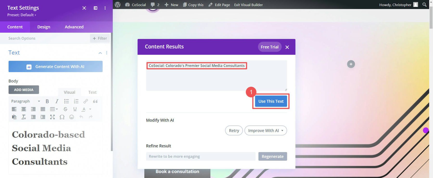 Optimice el contenido de WordPress con IA: Pasos 5