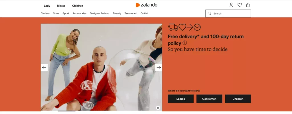 promuovere su zalando