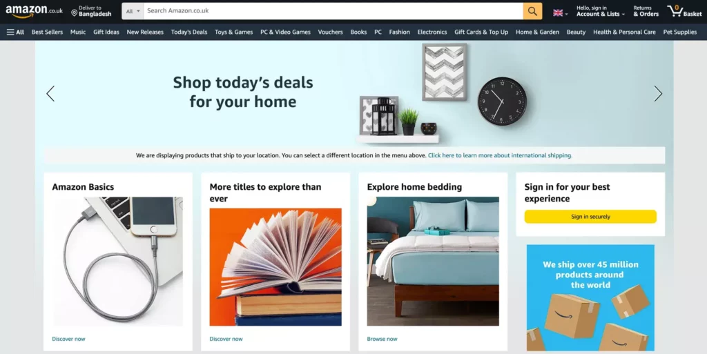 Amazon Regno Unito