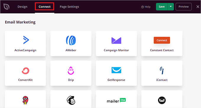 Bir e-posta pazarlama hizmeti seçin Choose an email marketing service