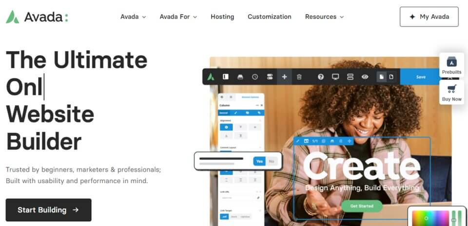 Avada - Alternatif yang bagus