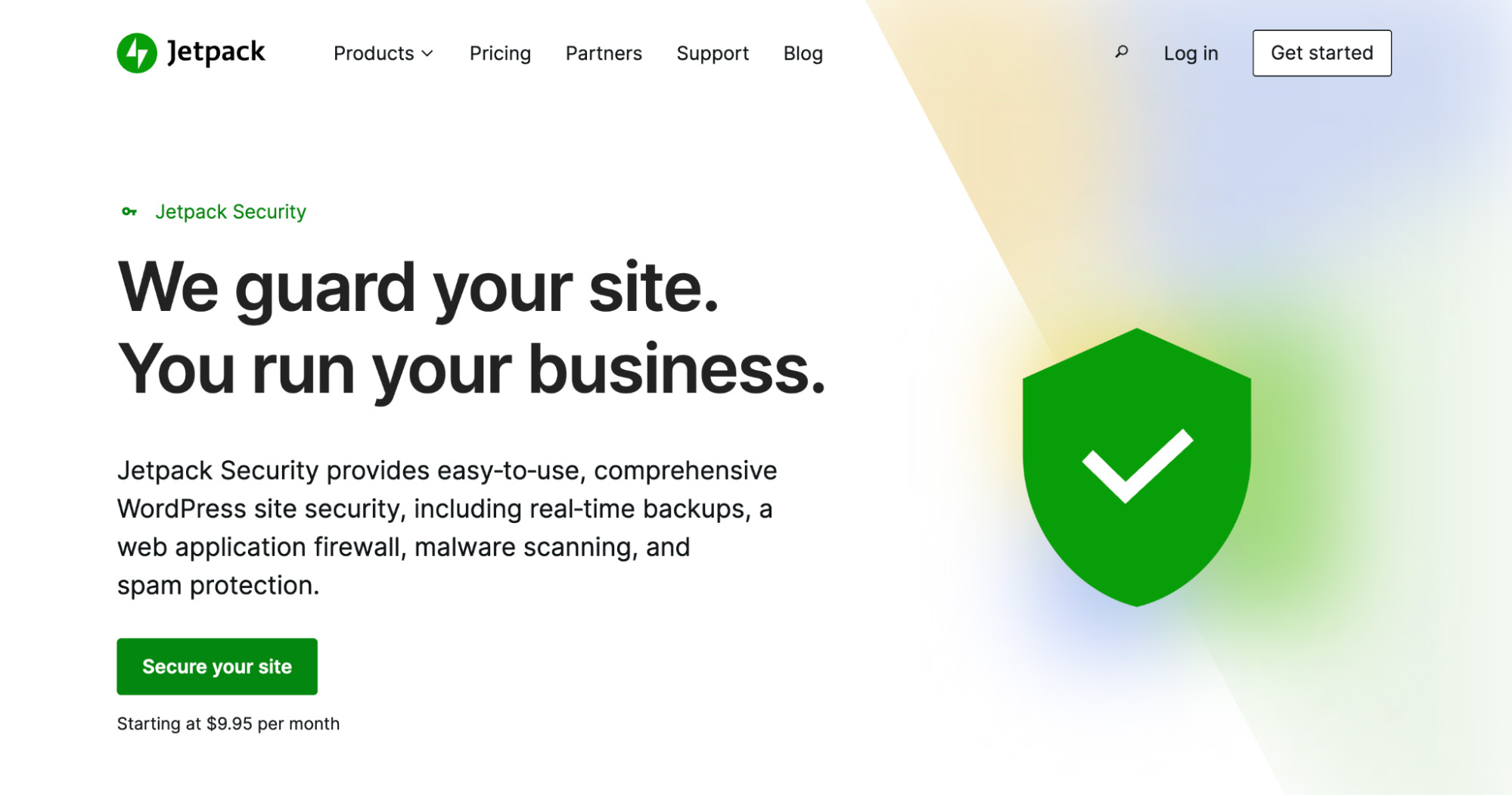 Pressable 還與 Jetpack Security 集成。