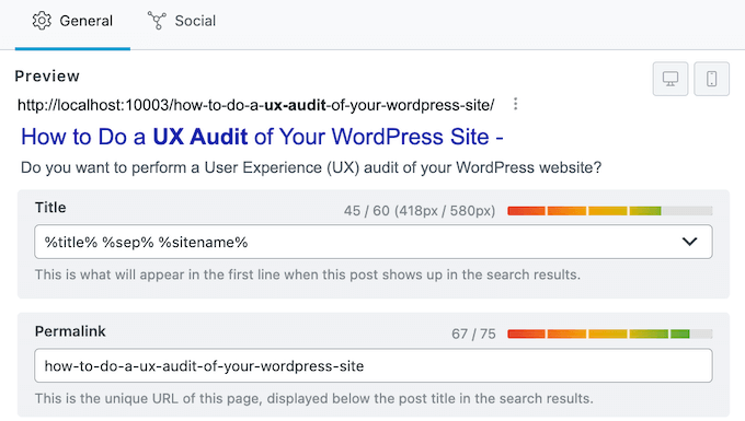 소셜 미디어 및 검색 결과 페이지에 대한 눈길을 끄는 스니펫 만들기 Creating eye-catching snippets for social media and the search result pages
