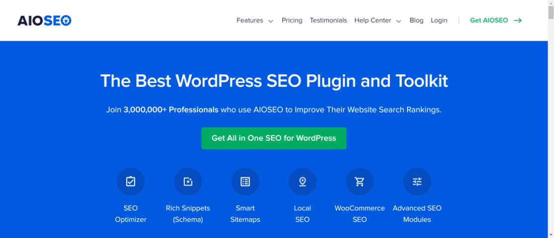 AIOSEO – meilleur plugin SEO wordpress