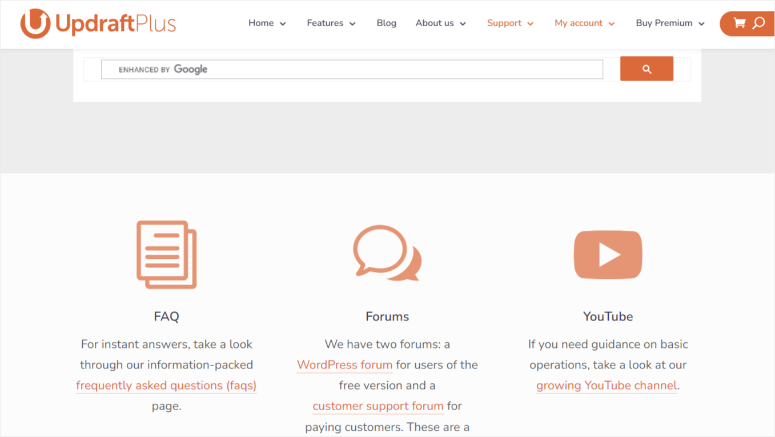 updraftplus-support - IsItWP - Rilevatore di temi WordPress gratuito updraftplus support