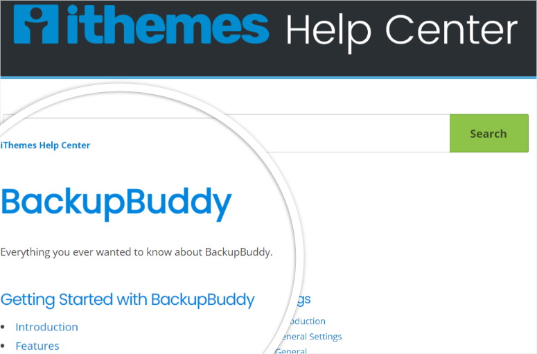 backupbuddy-help-center - IsItWP - Rilevatore di temi WordPress gratuito backupbuddy help center