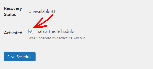 duplicator-schedule-enable-box - IsItWP - Rilevatore di temi WordPress gratuito duplicator schedule enable box