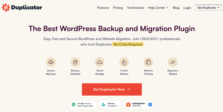 Duplicatore - IsItWP - Rilevatore di temi WordPress gratuito Duplicator