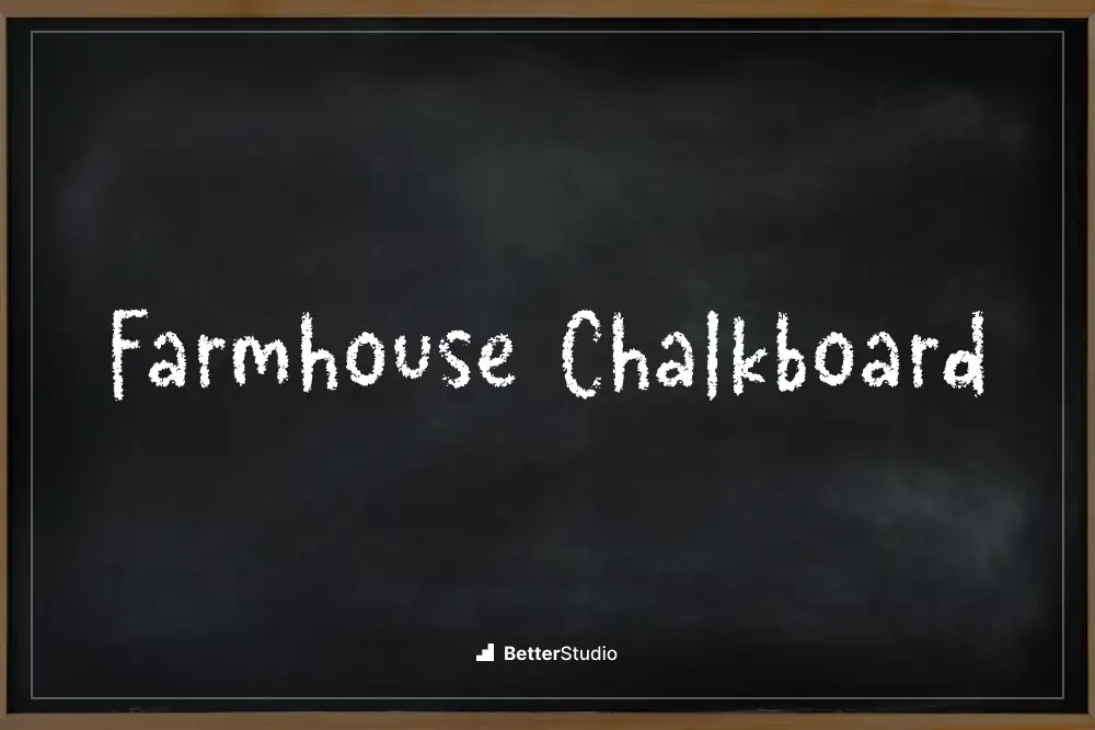 Bauernhaus-Tafel -