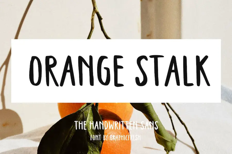 Orangenstiel -