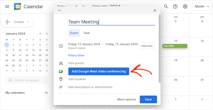 Cara membuat rapat menggunakan layanan video chat Google Meet How to create a meeting using the Google Meet video chat service