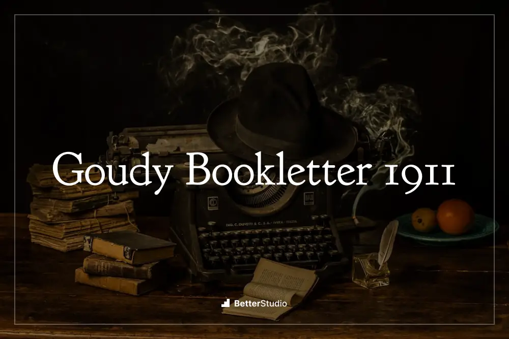 Surat Buku Goudy 1911 -
