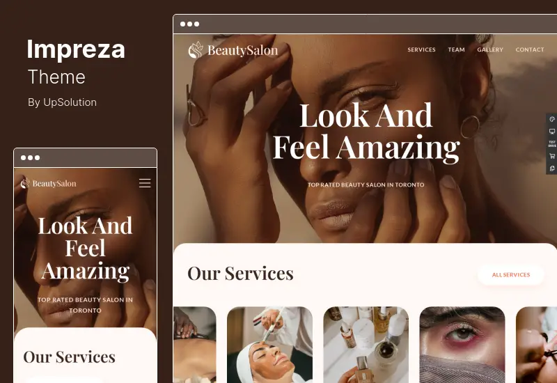 Impreza 主題 - WordPress 網站和 WooCommerce Builder 主題