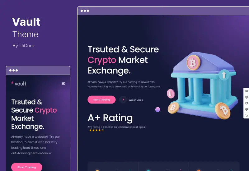 Vault Theme - Tema multifuncțională Elementor WordPress