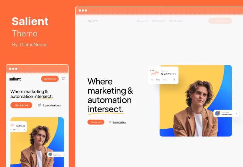 Tema principală - Temă creativă multifuncțională și WooCommerce