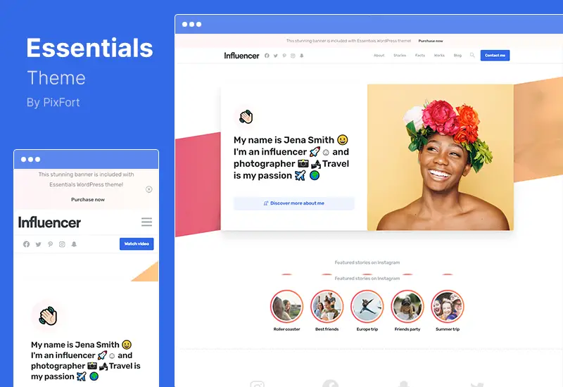 Tema Essentials - Tema WordPress multifuncțională
