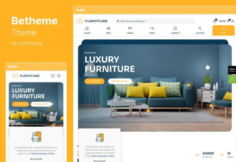 Betheme Teması - Duyarlı Çok Amaçlı WordPress ve WooCommerce Teması