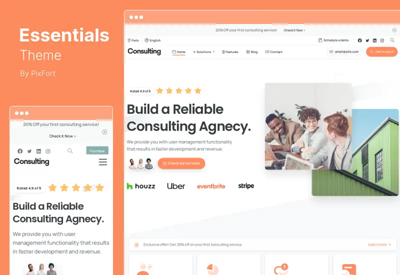Tema Esensial - Tema WordPress Serbaguna