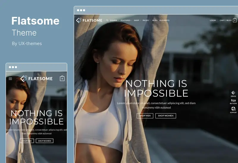 Flatsome Tema - Çok Amaçlı Duyarlı WooCommerce Teması