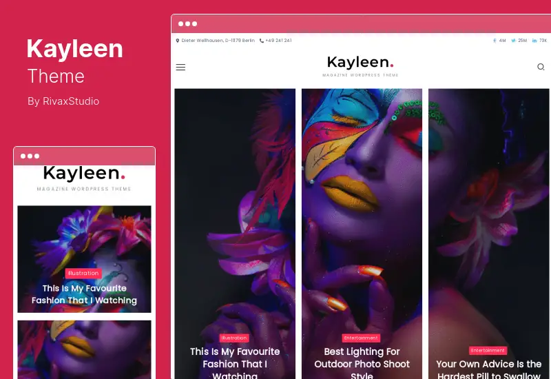 Tema Kayleen - Tema WordPress Blog & Majalah