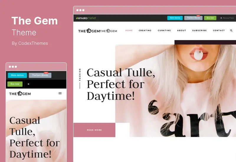 Tema TheGem: tema WordPress creativo multiuso e WooCommerce