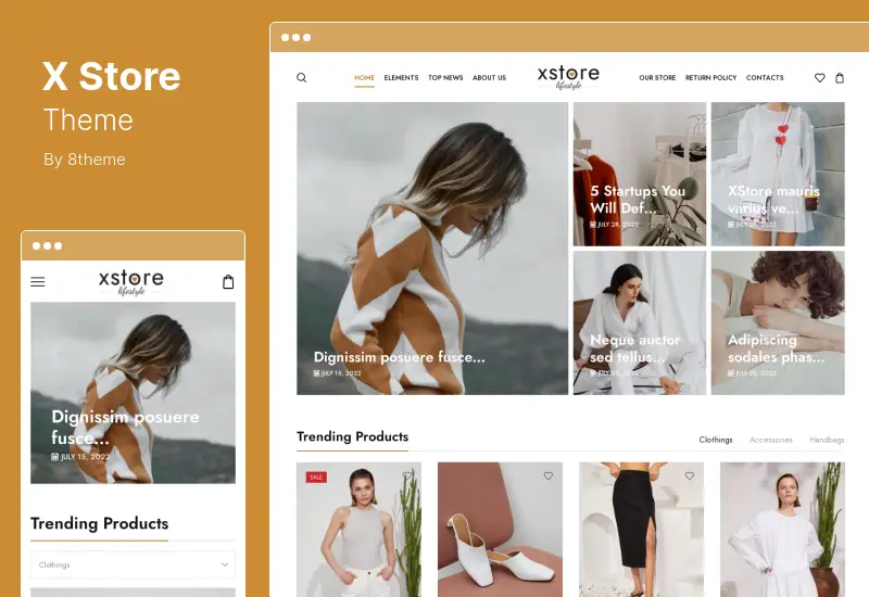 Tema XStore: tema WooCommerce multiuso
