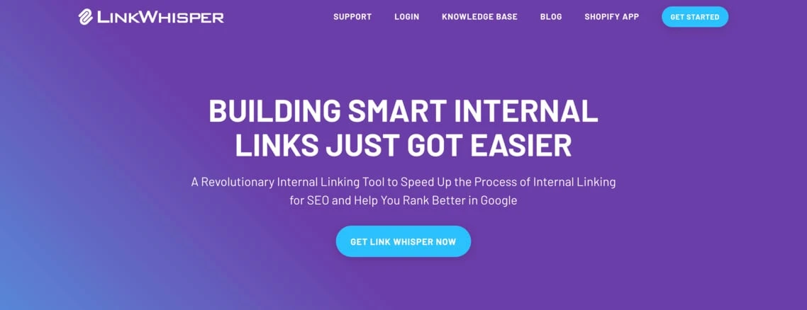 Link Whisper は、Web サイト全体に内部リンクを簡単に追加できる WordPress プラグインです。
