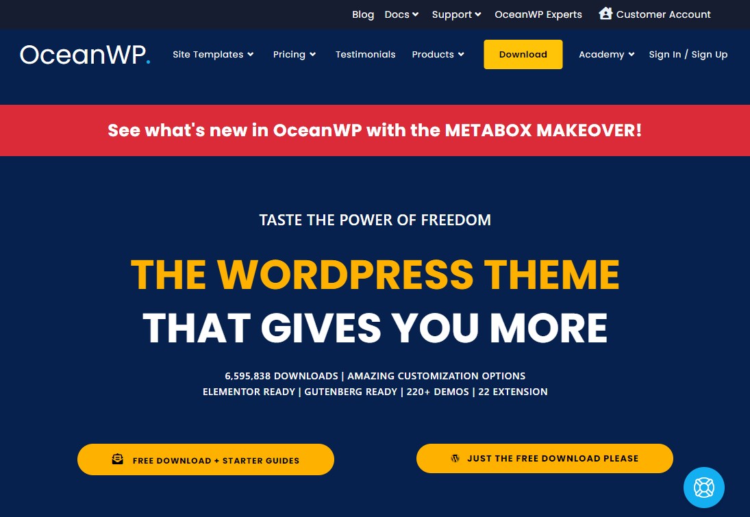 OceanWP – WordPress-Theme