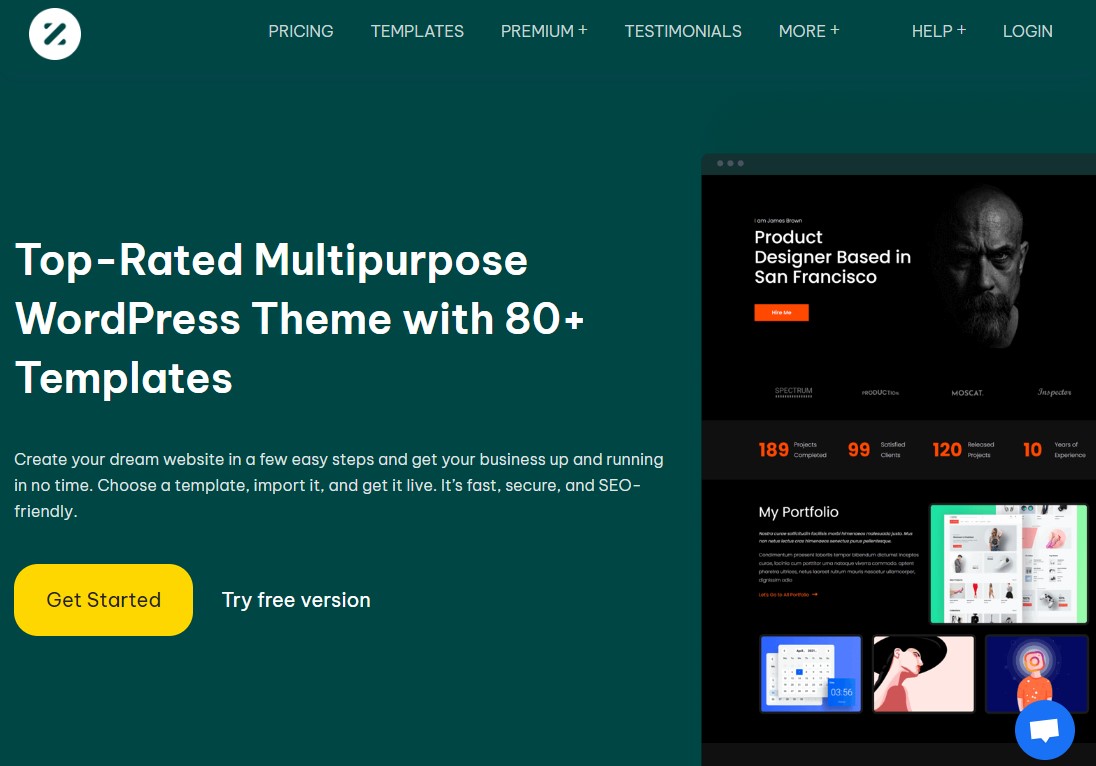 ZAKRA – SEO-optimiertes kostenloses WordPress-Theme