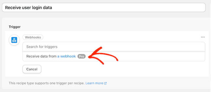 Recibir datos de un webhook de WordPress Receiving data from a WordPress webhook