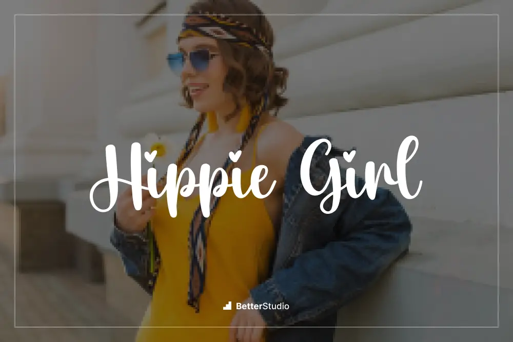 Fata hippie -