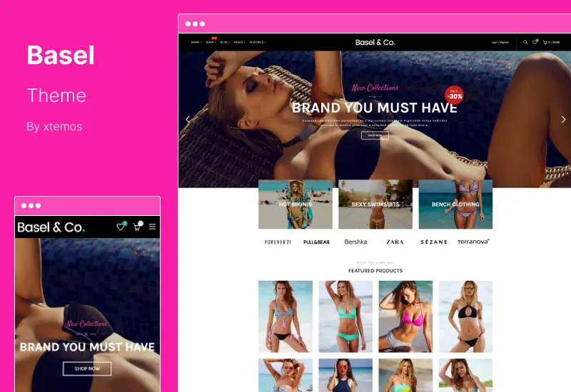 Tema de Basilea - Tema WooCommerce responsivo