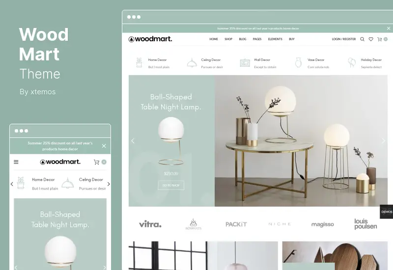 Tema WoodMart - Tema WooCommerce multipropósito