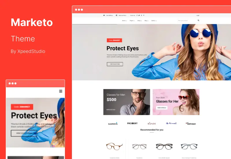Tema Marketo - Tema WordPress WooCommerce para comercio electrónico y mercado de múltiples proveedores