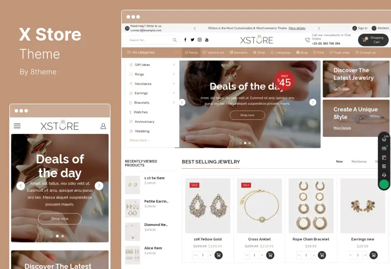 Tema XStore - Tema WooCommerce multipropósito