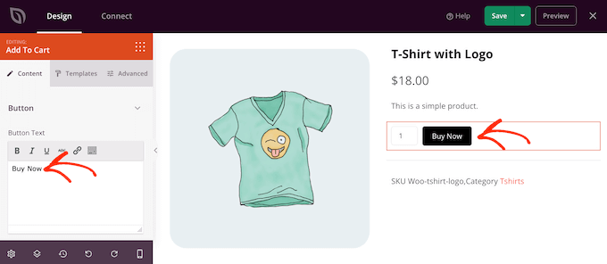 Przycisk Dodaj do koszyka w sklepie internetowym An Add To Cart button on an online store