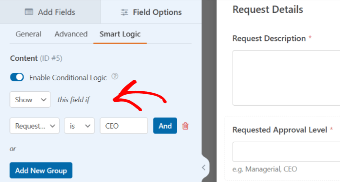 Logica condizionale Conditional logic