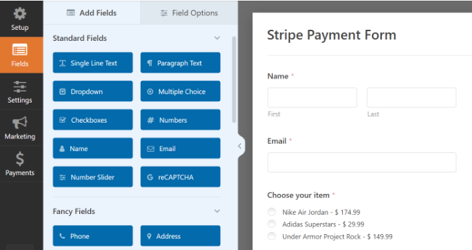 Personnaliser le formulaire de paiement Stripe Customize Stripe payment form