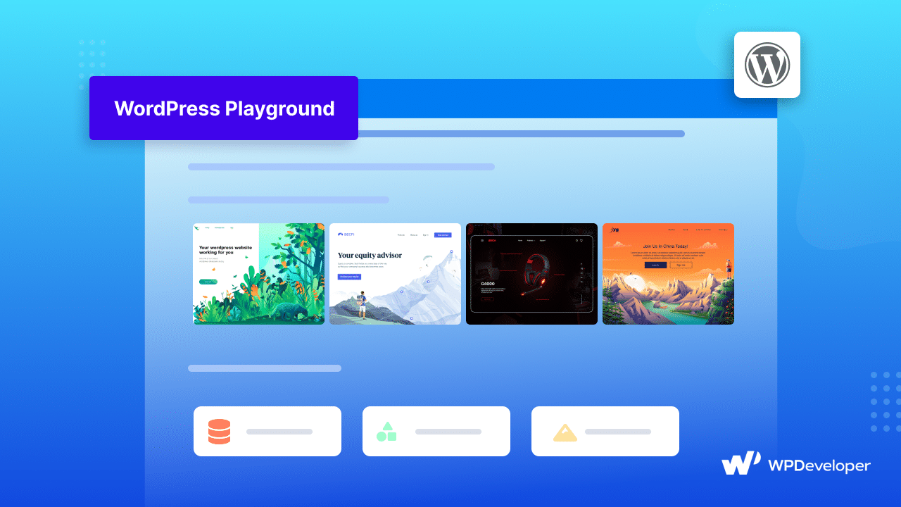 Loc de joacă WordPress WordPress Playground